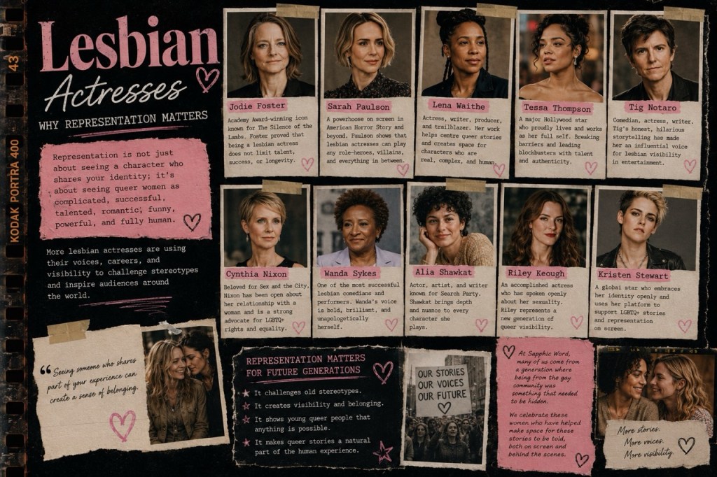 Lesbian Actresses – Why Representation&nbsp;Matters